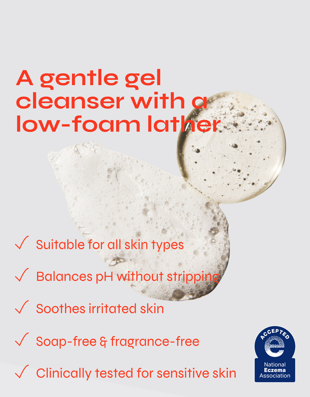BARE NECESSITY Hyaluronic Acid Gel Cleanser