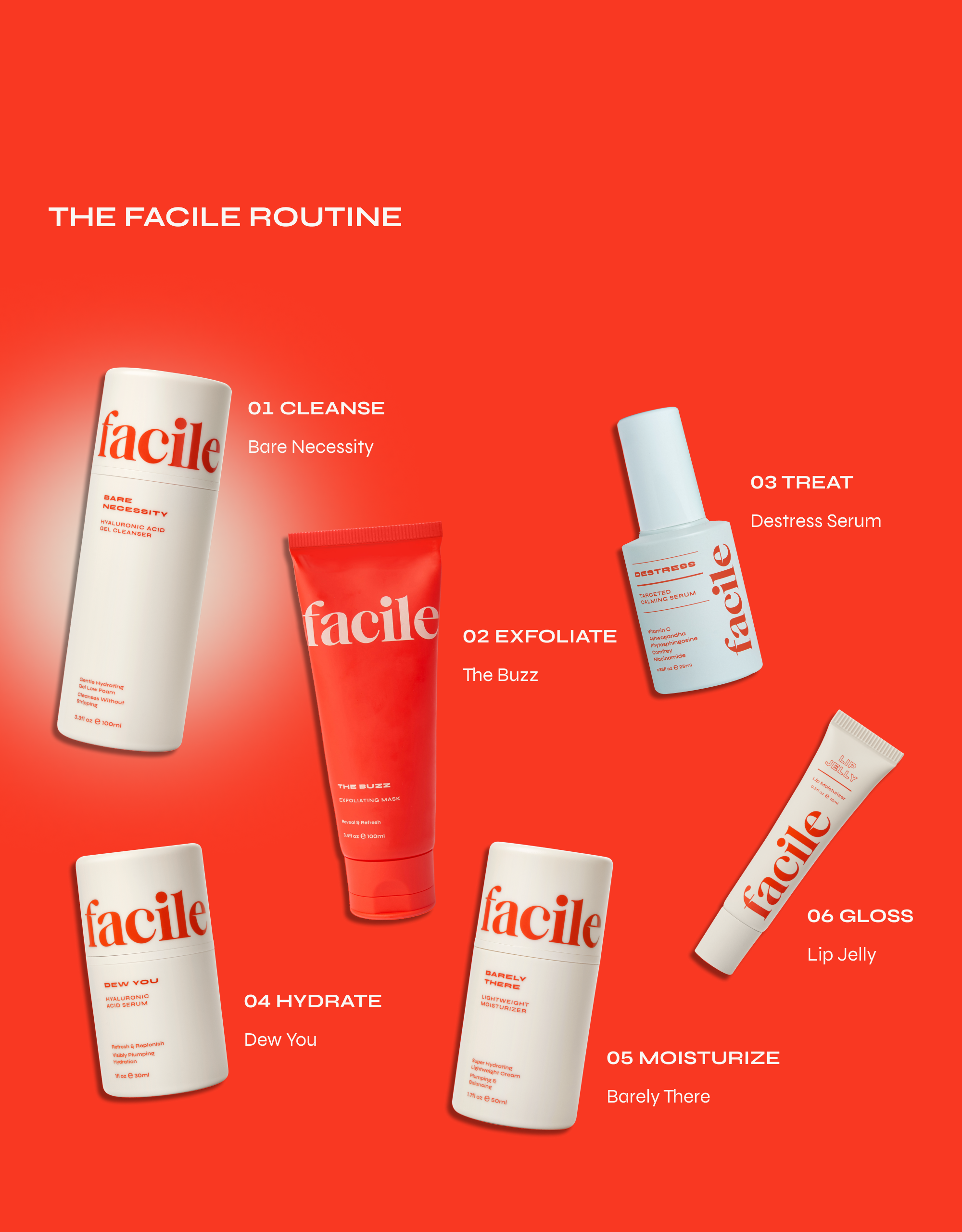 BARE NECESSITY Hyaluronic Acid Gel Cleanser