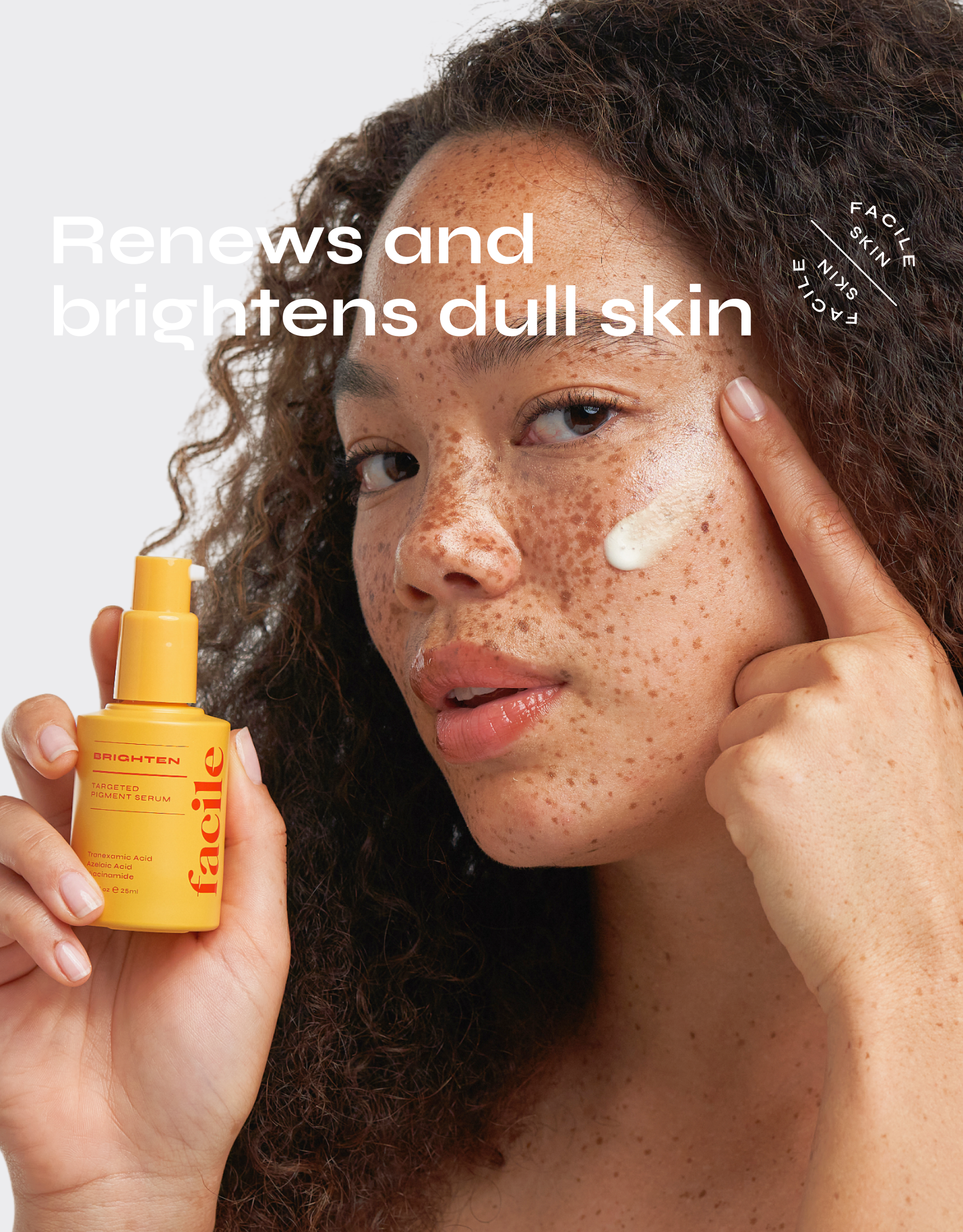 BRIGHTEN Tranexamic & Azelaic Acid Serum for Dark Spots & Hyperpigmentation