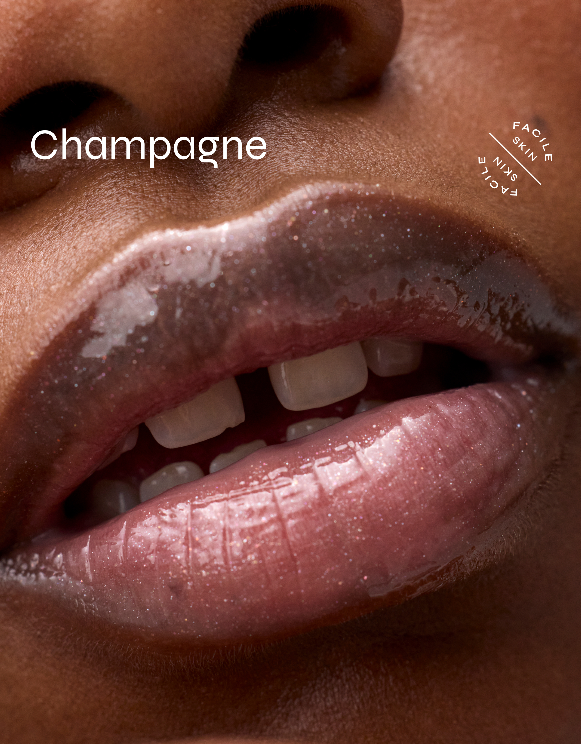 CHAMPAGNE LIP JELLY TINT Hydrating Glossy Peptide Treatment
