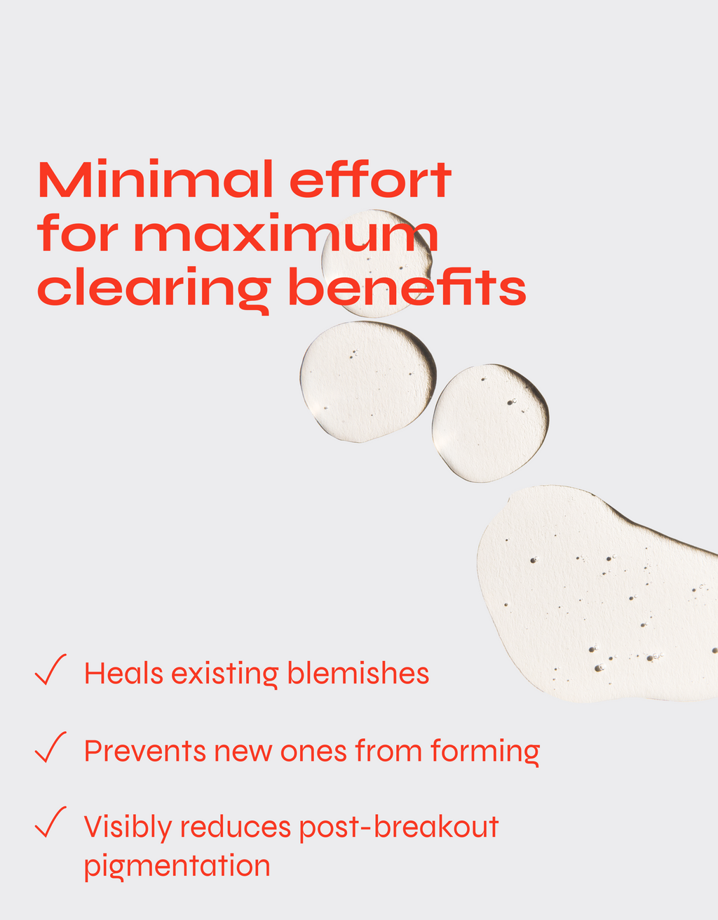 CLEAR Exfoliating Serum for Blemishes with 7% Glycolic Acid & 3% Lactic Acid