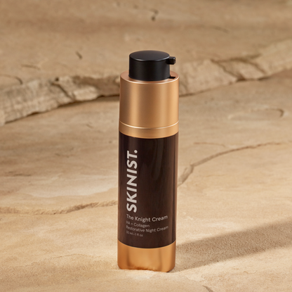 The Knight Cream: Ultra-Moisturizing Night Cream with Hyaluronic Acid and Peptides